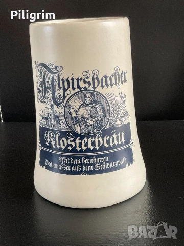 Халба за бира “Rastal”, «Alpirsbacher Klosterbräu», Германия., снимка 1