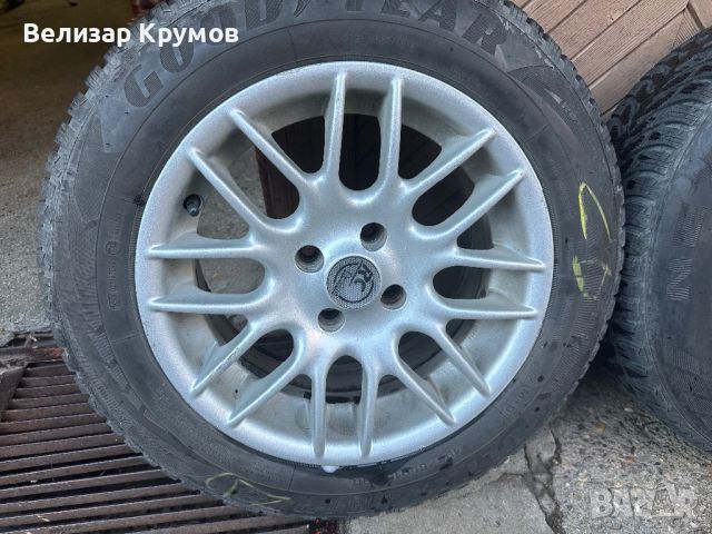 Алуминиеви джанти 15 цола 4x100, снимка 3 - Гуми и джанти - 46624767