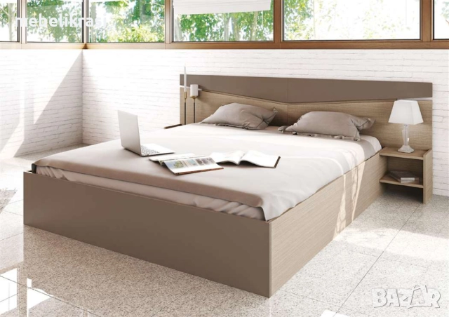 Спален Комплект Сити 2007+Матрак, снимка 4 - Спални и легла - 20907343