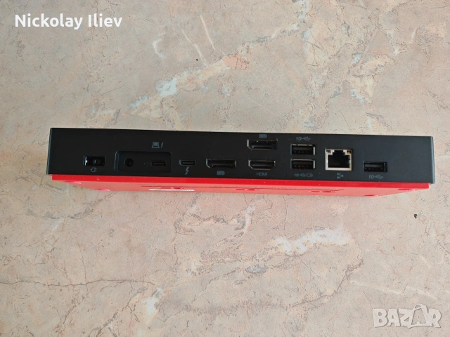Докинг станция Lenovo thinkpad universal Thunderbolt 4 Dock , снимка 4 - Друга електроника - 53877036