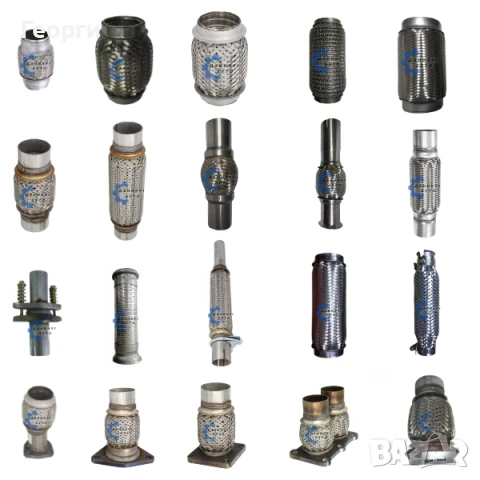 Мека връзка за ауспух / гърне Ф38.5 - Ф102