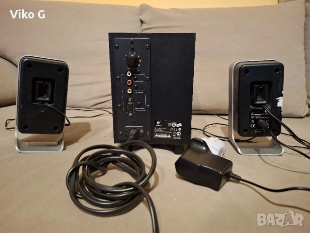 Субуфер с колони Logitech Speker system Z323, снимка 5 - Аудиосистеми - 51923472