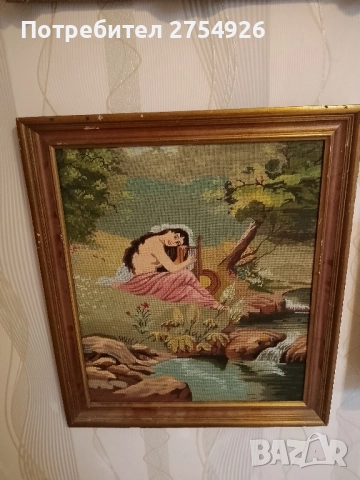 10 изящни френски гоблена , снимка 9 - Гоблени - 52578775