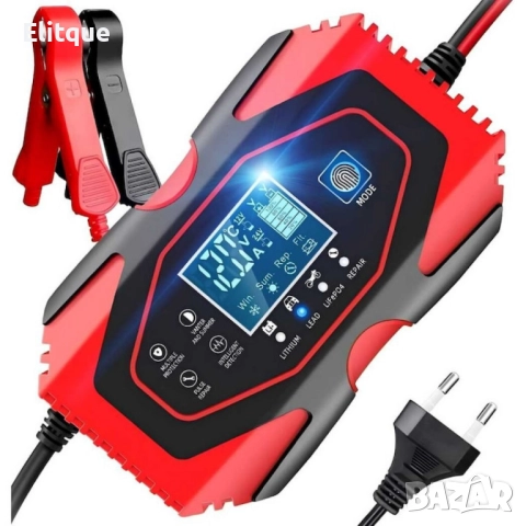 Умно зарядно за акумулатор 12/24V, ZYX-J40, снимка 3 - Друга електроника - 52714233