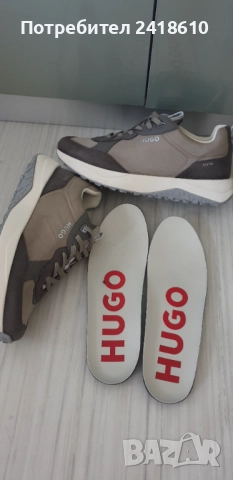 Hugo Boss Sneakers Mens Size 43/27.5 - 28см  НОВО! ОРИГИНАЛ! Мъжки Спортно - елегантни!, снимка 11 - Кецове - 51712503