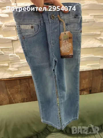 дънки детски нови 3-4год 10лв, снимка 1