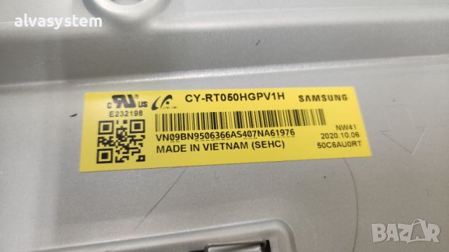 Samsung QE50Q60TAU на части - CY-RT050HGPV1H BN44-01058A BN94-15733H V0T6-500SM0-R, снимка 3 - Части и Платки - 45604550