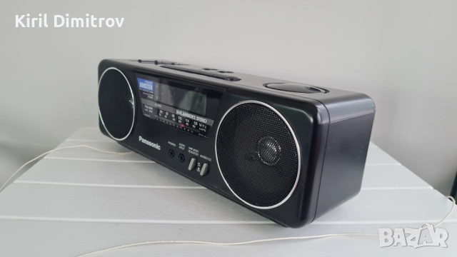 Panasonic RC-X210 – стерео радио с часовник и аларма, снимка 4 - Радиокасетофони, транзистори - 53175092