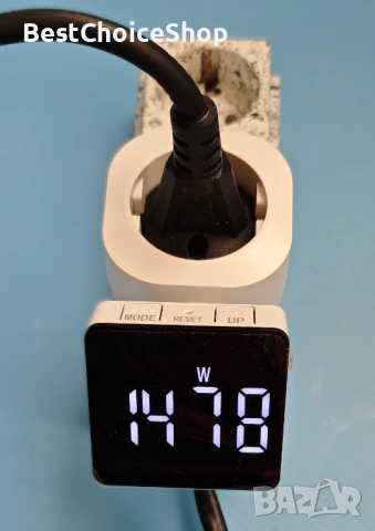 2бр. Електромер с LCD екран, 16A, 3680W, снимка 4 - Друга електроника - 53885934
