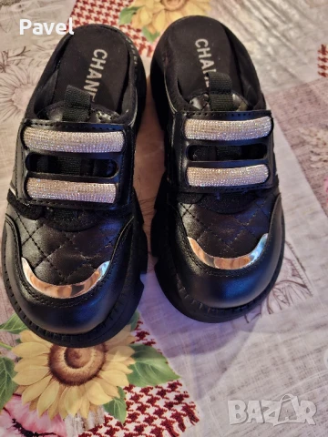 Дамски чехли Chanel, снимка 3 - Чехли - 51226485