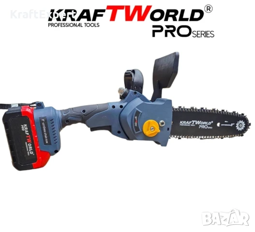 Акумулаторна Резачка KraftWorld 8″ с Автоматично Омасляване и Безчетков Мотор, снимка 4 - Други инструменти - 50482629