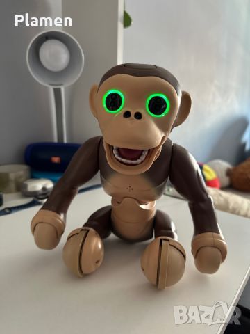 Интерактивни играчки маймуна и куче роботи Zoomer chimp/Zoomer dog , снимка 4 - Образователни игри - 44466535