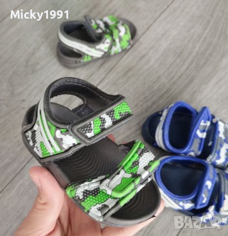 Бебешки силиконови сандали , снимка 1 - Бебешки обувки - 45223047