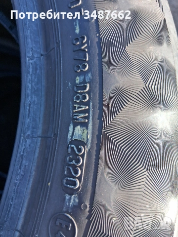225 50 18 Континентал 2бр летни дот 2020г , снимка 6 - Гуми и джанти - 53748372