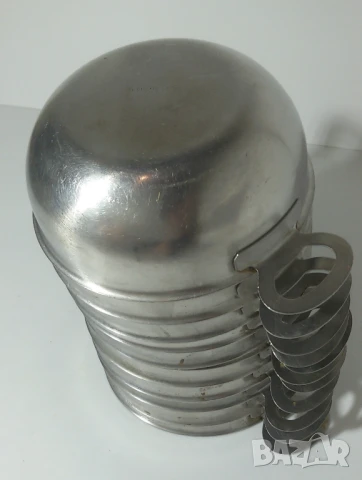 Лот 11 метални купи с дръжки, снимка 11 - Прибори за хранене, готвене и сервиране - 51276670