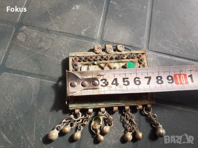 Стар накит - муска със звънчета - носия, снимка 5 - Антикварни и старинни предмети - 53281276