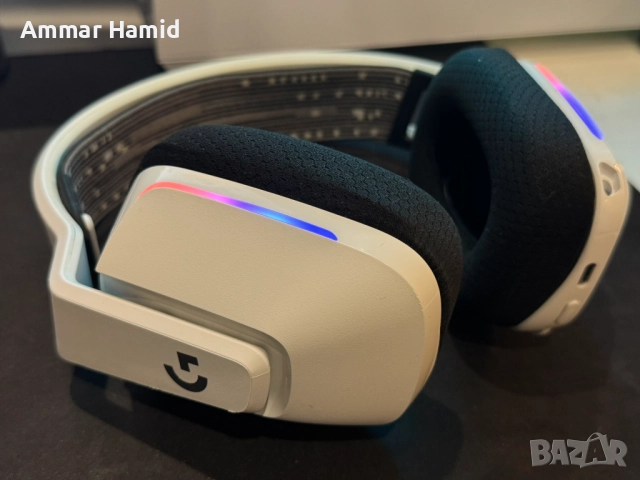 Гейминг слушалки Logitech G733 White