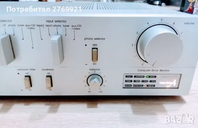 Усилвател Technics SU V505, снимка 3 - Ресийвъри, усилватели, смесителни пултове - 47975312