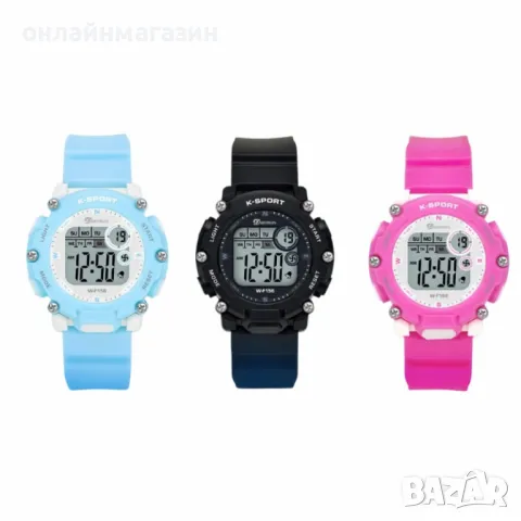 Детски дигитален спортен часовник K-SPORT WF156, снимка 1