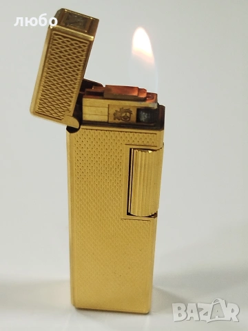 ЗАПАЛКА COLIBRÍ Във 20 м Златно Покритие Работи Перфектно Не Изпуска Газ Колекционерска , снимка 3 - Антикварни и старинни предмети - 53507356