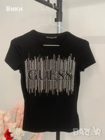 Тениска Guess размер S, снимка 3 - Тениски - 50203285