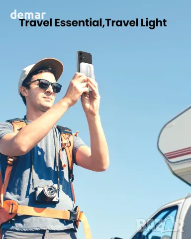 Магнитна външна батерия Galeces, снимка 4 - Външни батерии - 49846730