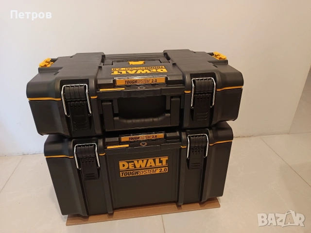 DeWalt tough system 2.0 куфари + органайзери 135€