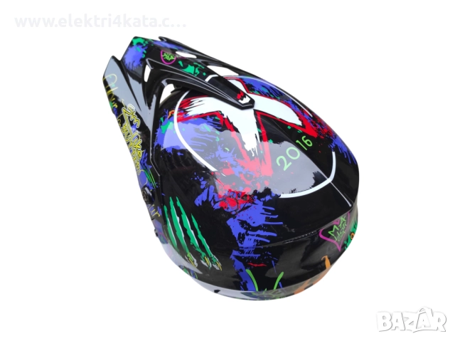 Каска Graffiti Monster, снимка 4 - Аксесоари за велосипеди - 52574710