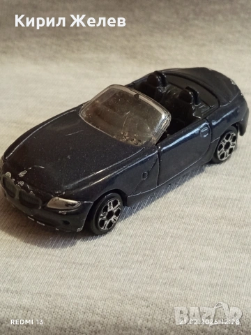 Метална количка спортен модел BMW Z4 много красива за КОЛЕКЦИЯ ДЕКОРАЦИЯ 31790, снимка 3 - Колекции - 53571086