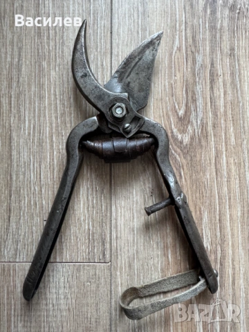 Балкан български лозарски градински ножици старо производство, снимка 3 - Други инструменти - 53469737