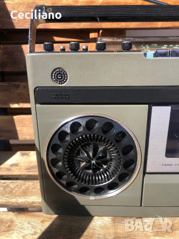 Радиокасетофон National Panasonic RS-466 (Japan-1975) Много хубав звук!, снимка 6 - Радиокасетофони, транзистори - 53815419