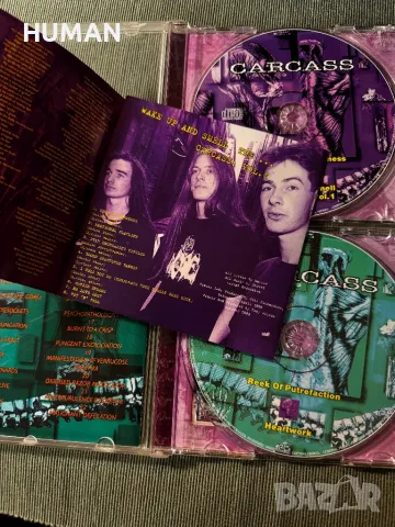 Carcass - Entombed - In Battle - Sacramentum , снимка 7 - CD дискове - 50410884