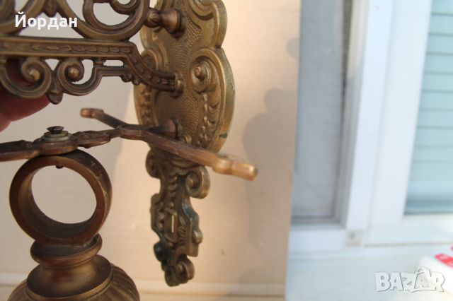 Масивна месингова камбана за входна врата, снимка 9 - Други ценни предмети - 45404112
