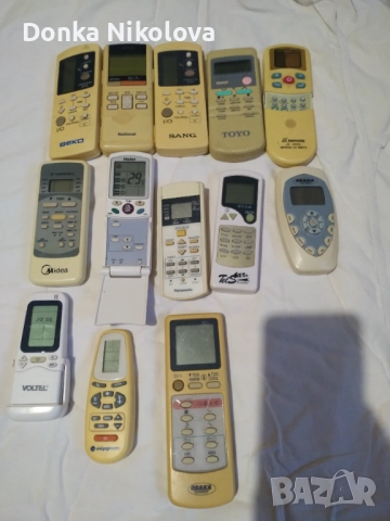 Продавам дистанционни за климатици , снимка 3 - Друга електроника - 52539007