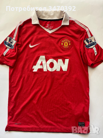 NIKE Man United Home Shirt - #17 Luis Nani  2010/2011 M / Оригинал, снимка 9 - Спортни дрехи, екипи - 44937146