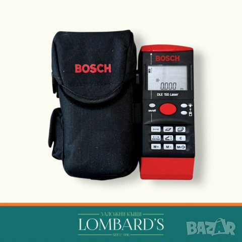 Лазерна ролетка Bosch DLE 150, N: 531211, снимка 2 - Други инструменти - 54111863