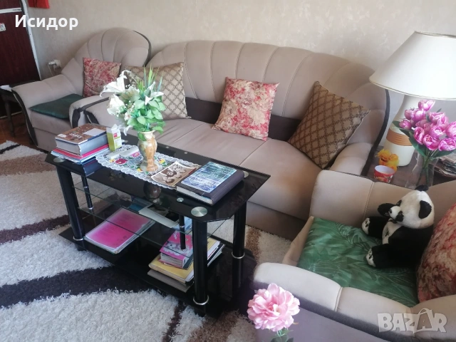 Холна гарнитура диван и два фотьойла, снимка 2 - Дивани и мека мебел - 54097646