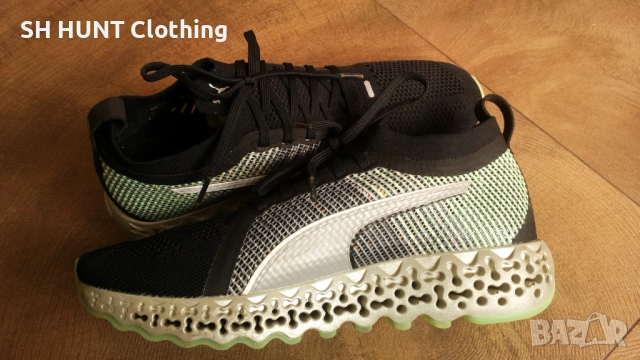 PUMA Calibrate Black Elektro Green размер EUR 41 / UK 7,5 мъжки летни маратонки 88-13-S, снимка 9 - Маратонки - 52228709