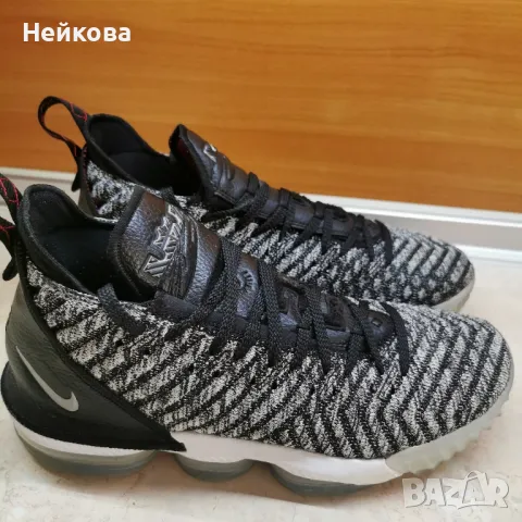 Nike LeBron 16 "Oreo" 43 Отлични, снимка 9 - Маратонки - 46933123