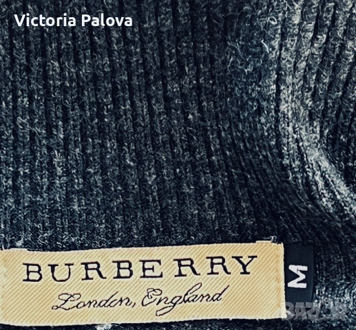 Оригинално поло BURBERRY LONDON, ENGLAND унисекс, снимка 8 - Пуловери - 53740556