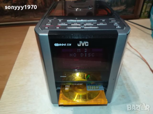 JVC CD/MINIDISC RECEIVER 0406240821LNWC, снимка 1 - Ресийвъри, усилватели, смесителни пултове - 46049154