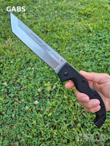 Сгъваем нож Cold Steel Voyager XL Tanto,два модела, снимка 9 - Ножове - 50958552