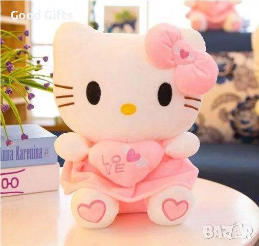 Голяма плюшена играчка Hello Kitty, 105см, снимка 8 - Плюшени играчки - 45187790