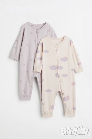 Бодита ромпъри пижами H&M, снимка 1 - Бодита за бебе - 46705075