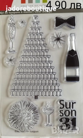 Силиконови печати Коледни - различни видове, снимка 11 - Други - 47338373