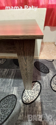Трапезария маса и 4 стола масив, снимка 6 - Маси - 52263400