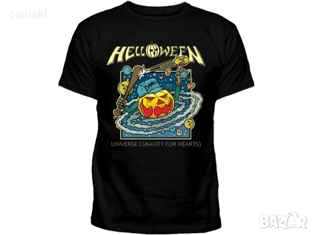 Метъл тениска Helloween Хелоуин 3 модела