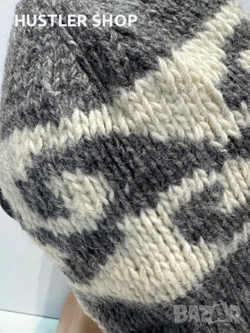 Мъжка зимна шапка 100% вълна, снимка 3 - Шапки - 52843032