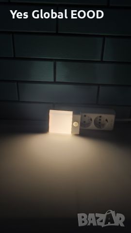 Нощна лампа със сензор за движение - един бр., снимка 5 - Лед осветление - 46444955