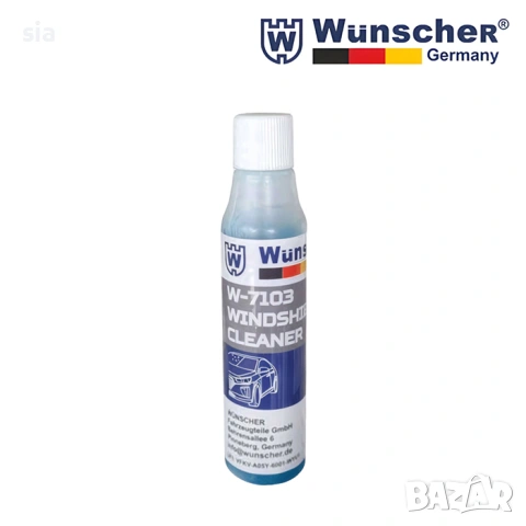 Течност за чистачки, Препарат за стъкла, Концентрат 1:100 WUNSCHER